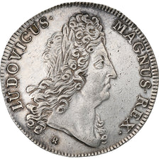 Francia, zeton, Louis XIV, Marine, Galères Royales, 1702, Plata, EBC
