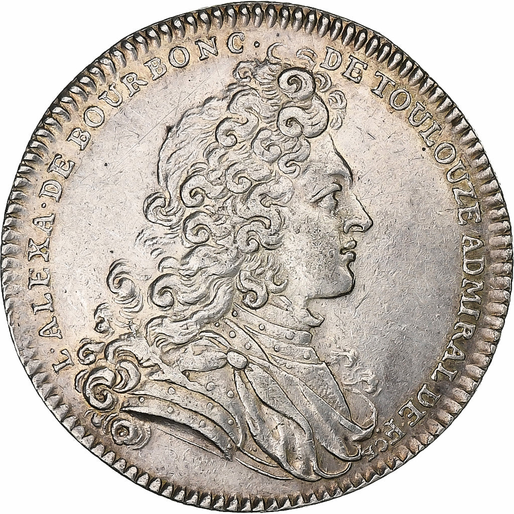 France, Token, Marine, Louis-Alexandre de Bourbon, Comte de Toulouse, 1716
