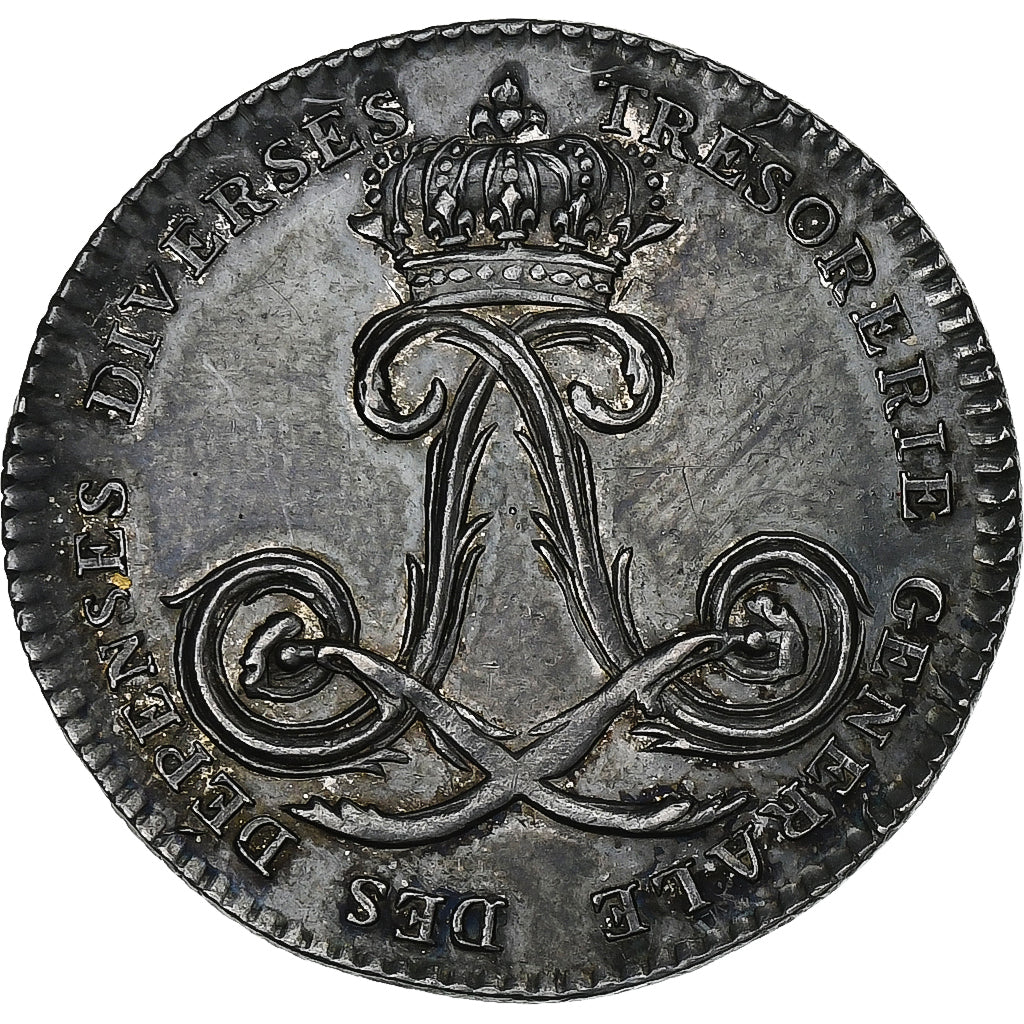 France, Jeton, Louis XVI, Maison du Roi, Trésorerie Générale des Dépenses
