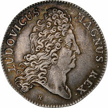 Frankrijk, Token, Louis XIV, Trésor Royal, 1703, Zilver, ZF+, Feuardent:1971