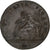 Francia, ficha, Louis XV, Trésor Royal, 1745, Rame, BB+, Feuardent:2099
