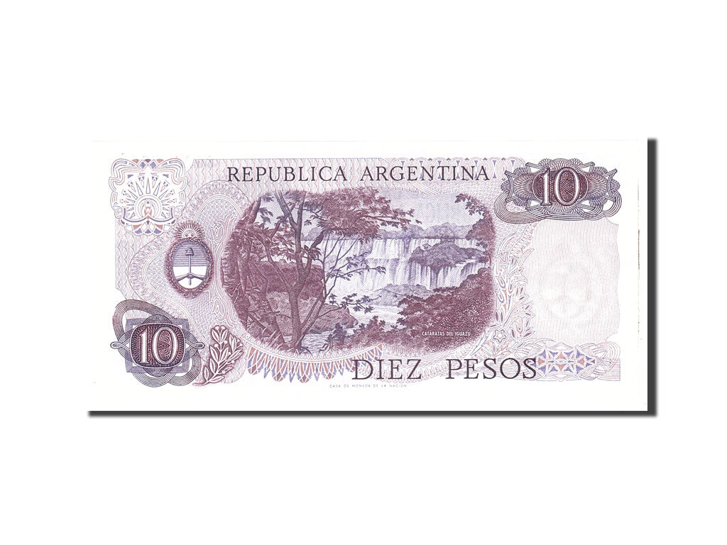 Banknote, Argentina, 10 Pesos, 1973, Undated, KM:295, UNC(65-70)