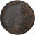 Francia, ficha, Louis XV, Parties Casuelles, 1735, Rame, BB, Feuardent:2764 var