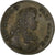 França, Token, Luís XIV, Maison du Roi, Aliénation des Domaines, 1677, Cobre