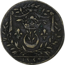 Frankreich, betaalpenning, Henri II, Cour des Monnaies de Paris, 1557, Messing