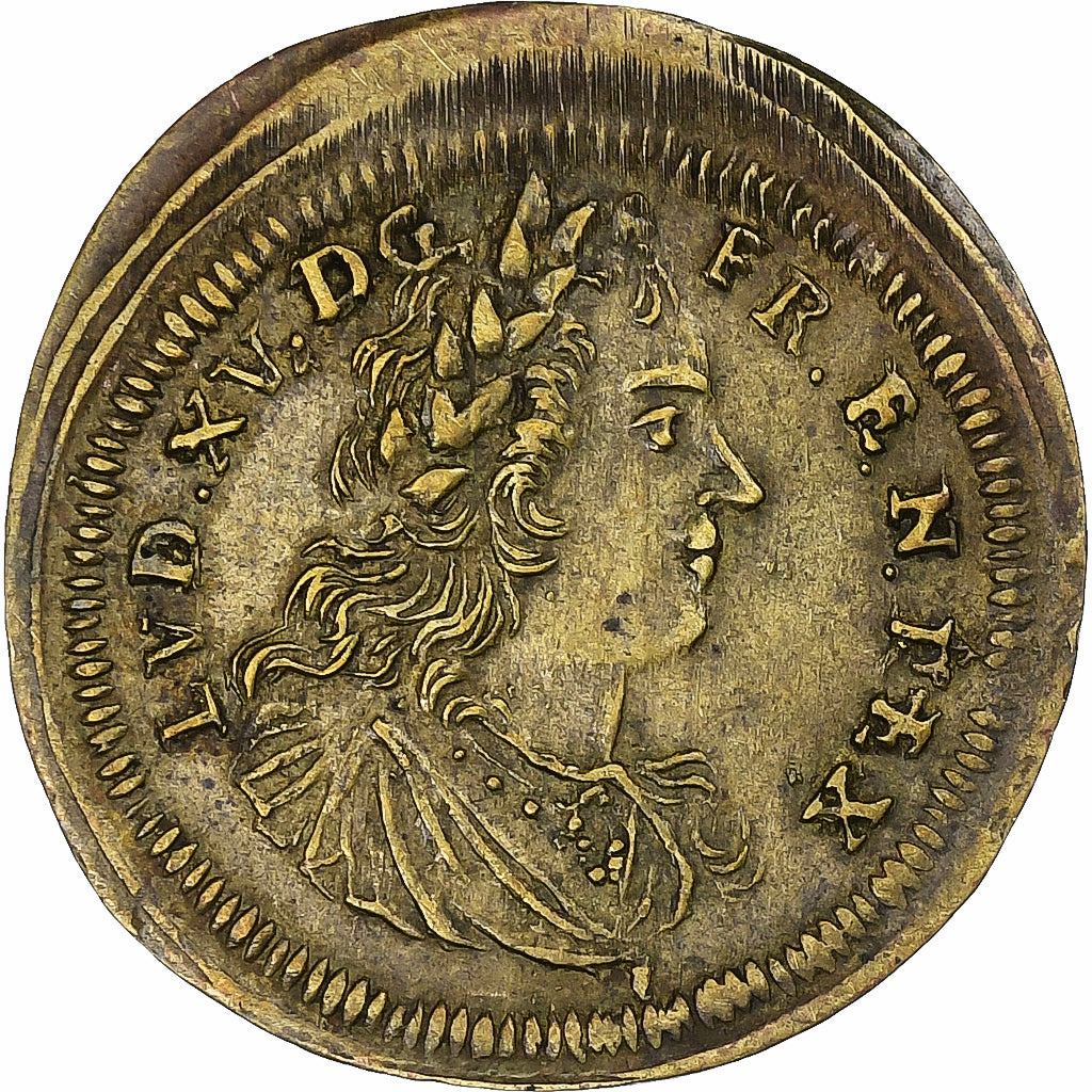 Francia, ficha, Louis XV, Nuremberg, Jacob Dietzel, Ottone, BB+