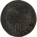 Francia, zeton, Henri II, Chambre des Comptes du Roi, Latón, MBC+