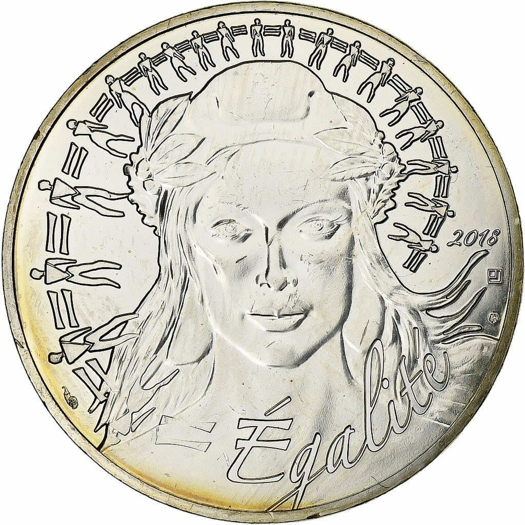 Frankreich, 20 Euro, 2018, Paris, Silber, UNZ, KM:New