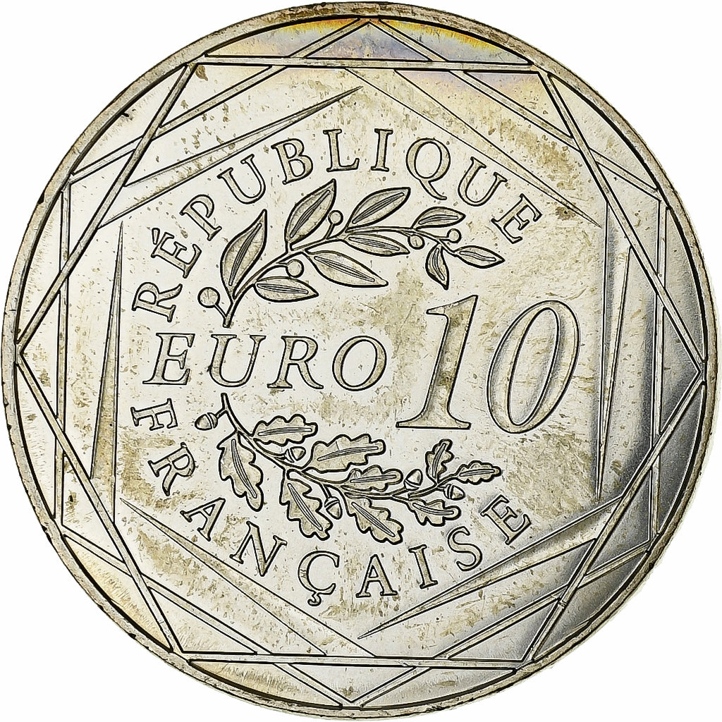 Francia, 10 Euro, Monnaie de Paris, 2017, Paris, Plata, EBC+