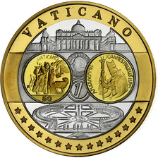 Vatican, Medal, L'Europe, Vatican, Silver, MS(65-70)