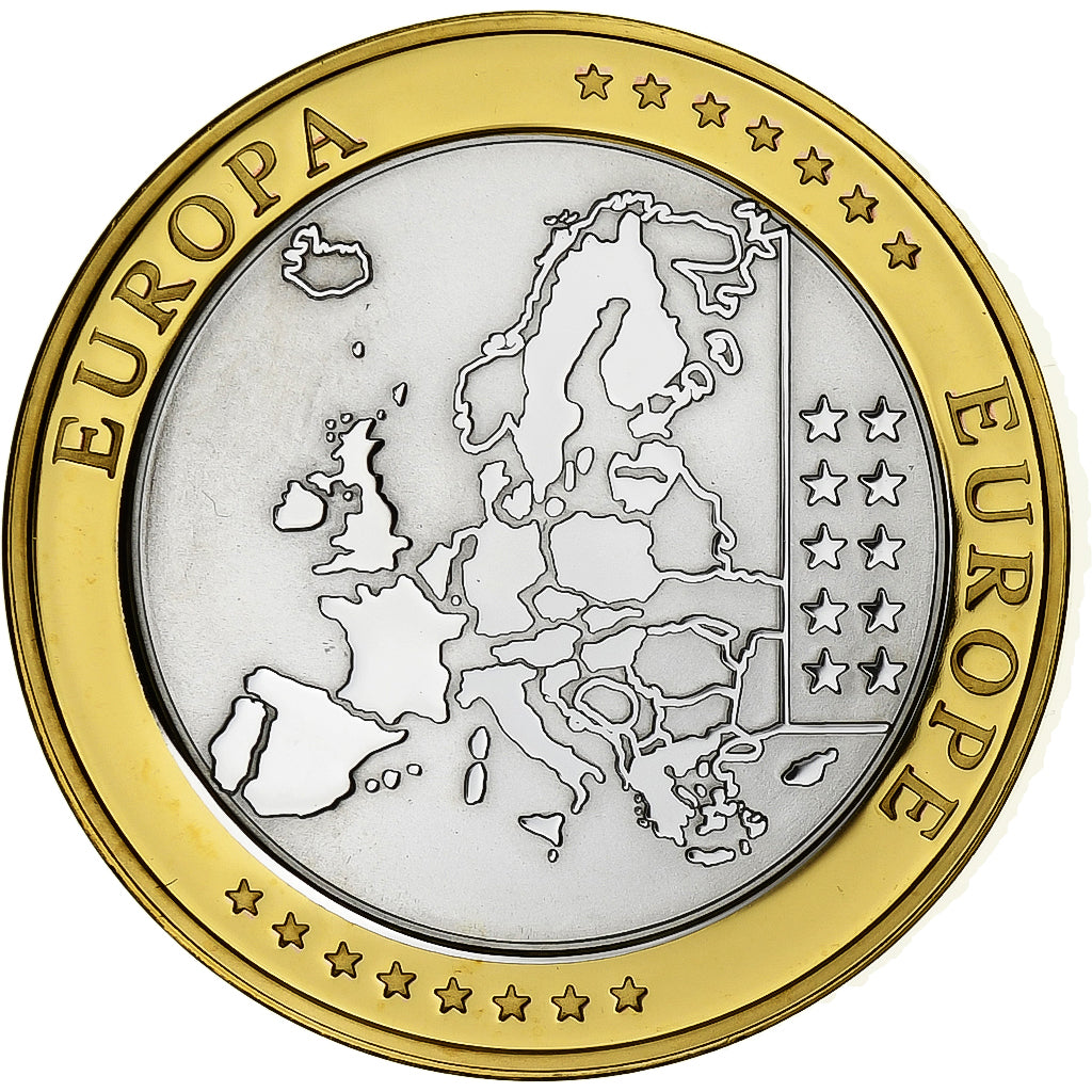 Vatican, Medal, L'Europe, Vatican, Silver, MS(65-70)