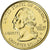Francia, medaglia, Quarter Dollar, Pennsylvania, 1999, Rame dorato, FDC