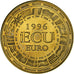Francia, medaglia, Ecu Euro, EUROPA, 1996, Doratura in rame-nichel, FDC