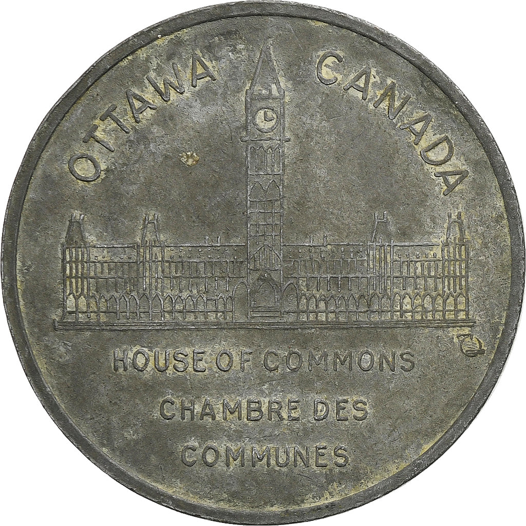 Canada, medaglia, Robert L. Borden, Ottawa, Chambre des Communes, 1911