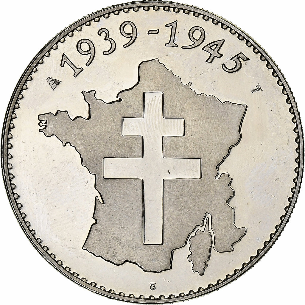 France, Medal, Bataille de Bir Hakeim, Copper-nickel, Jimenez, MS(63)