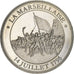 Francia, medaglia, Révolution Française, La Marseillaise, Rame-nichel, SPL