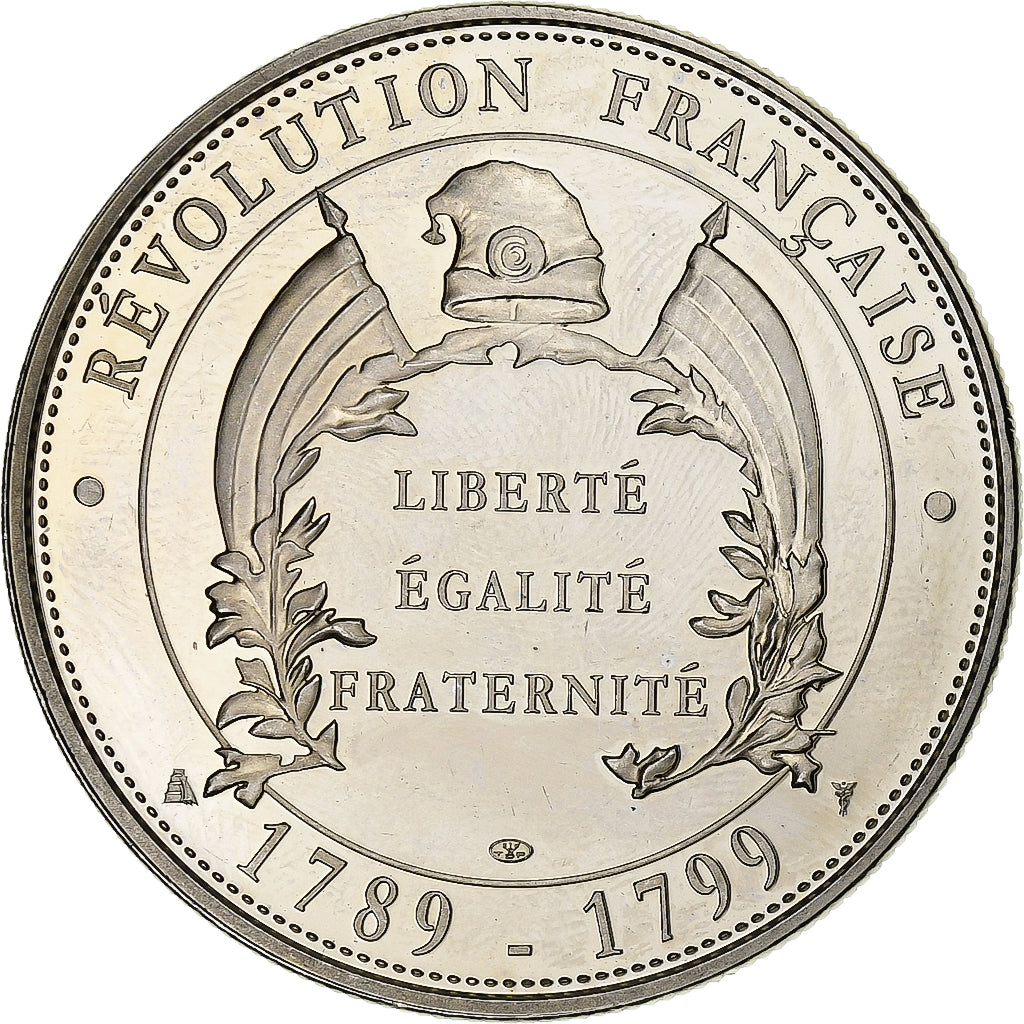 Francia, medaglia, Révolution Française, La Marseillaise, Rame-nichel, SPL