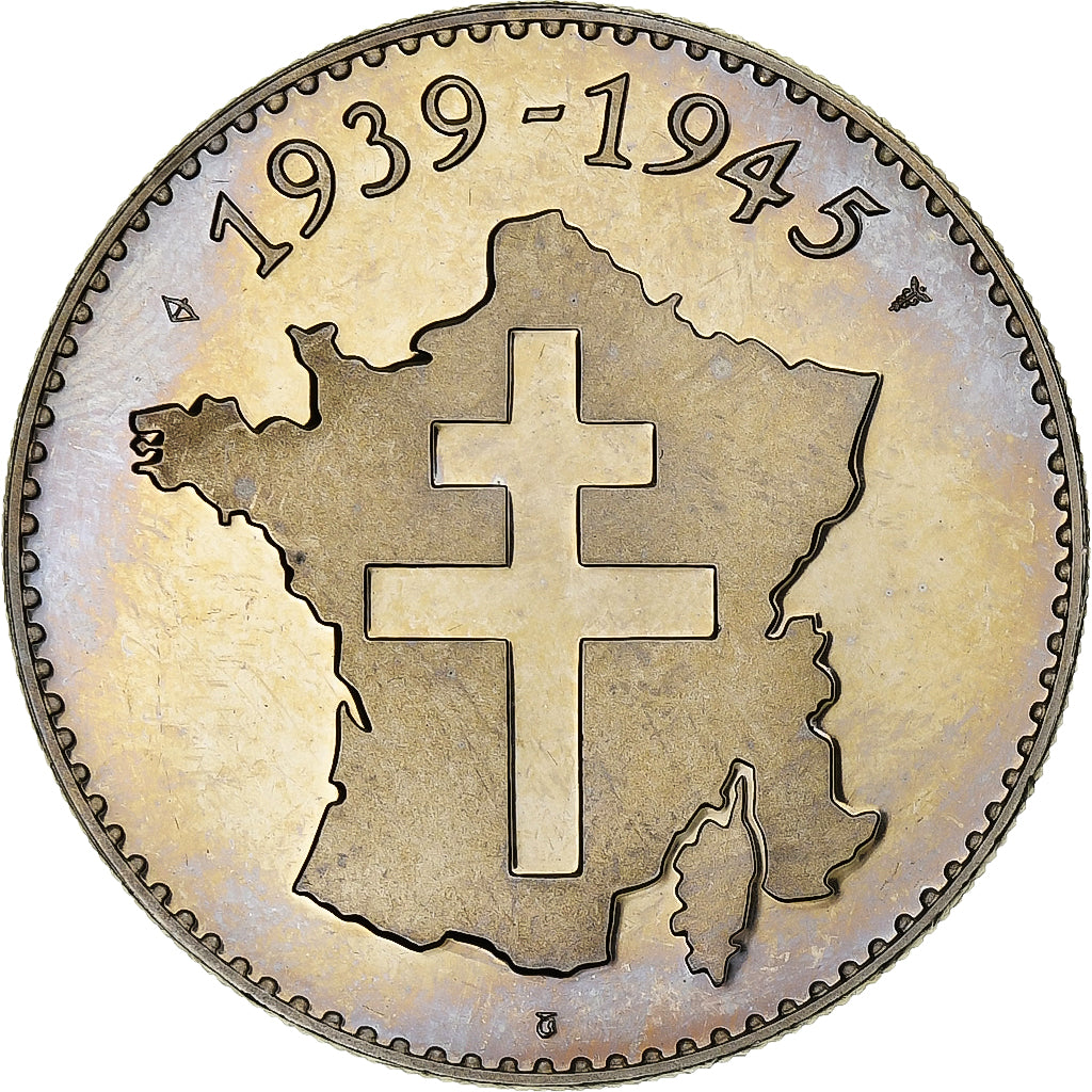 France, Médaille, Campagne d'Italie, 1939-1945, Cupro-nickel, SPL
