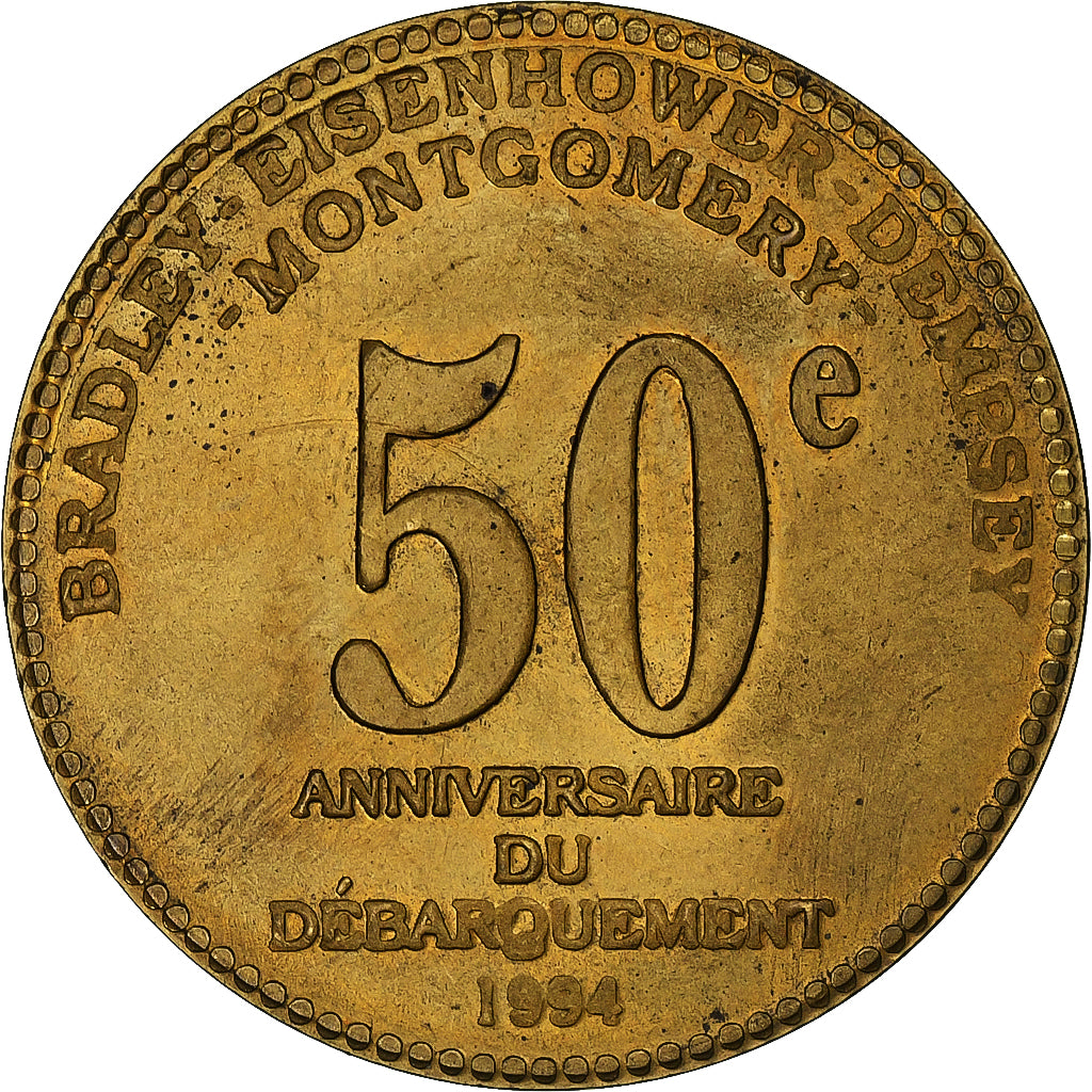 Francia, medaglia, Opération Overlord, 50ème Anniversaire du Débarquement