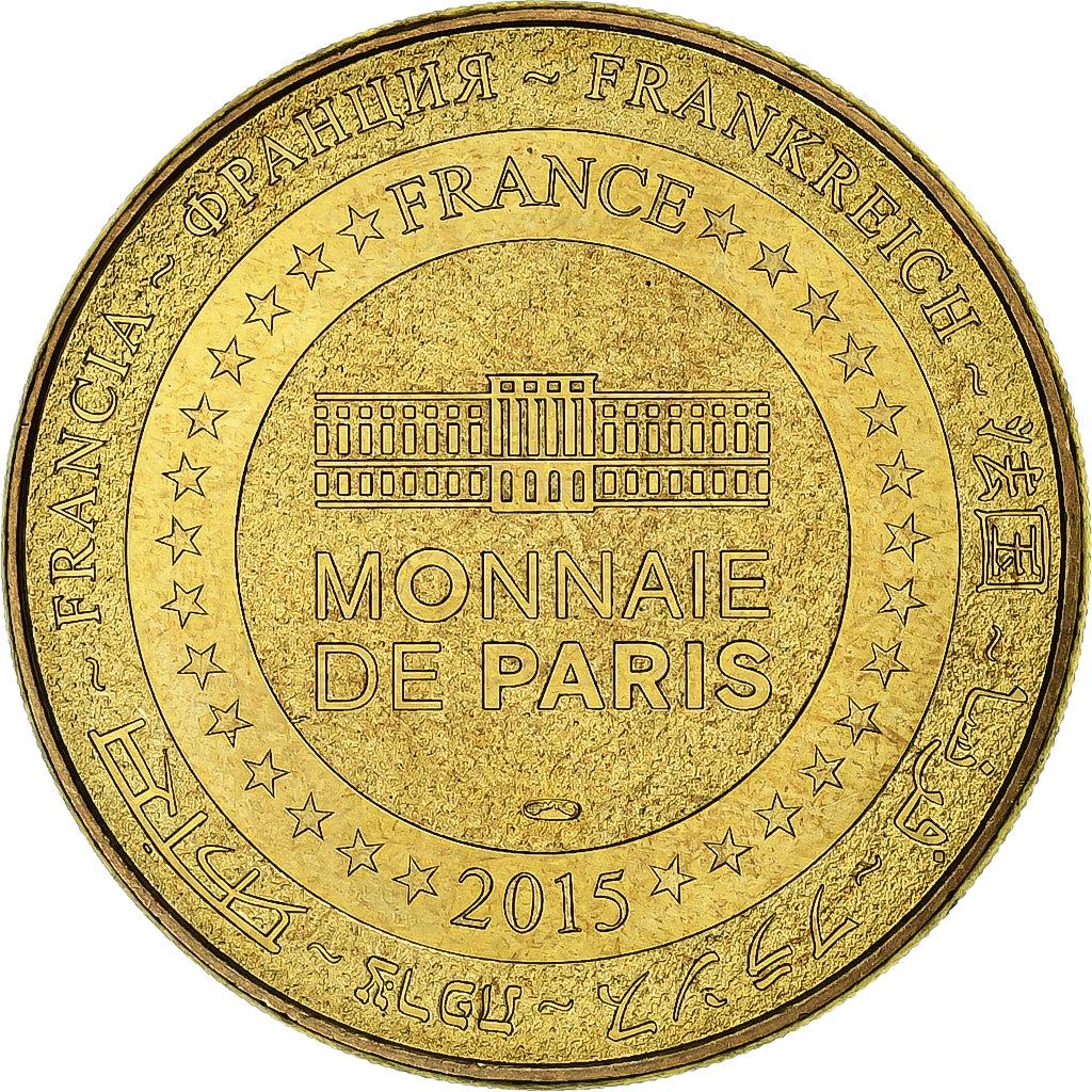 France, Token, Chenonceau -  Chateau n°3, 2015, Copper-nickel Aluminium, MDP