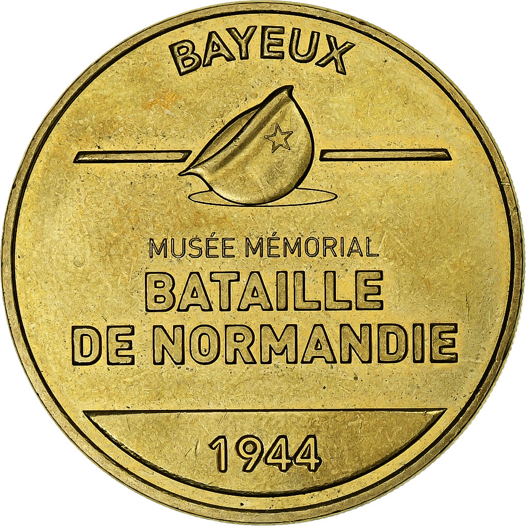 France, Token, 14/ Mémorial de Bayeux - 1944, 2019, Copper-nickel Aluminium