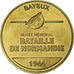 France, Token, 14/ Mémorial de Bayeux - 1944, 2019, Copper-nickel Aluminium