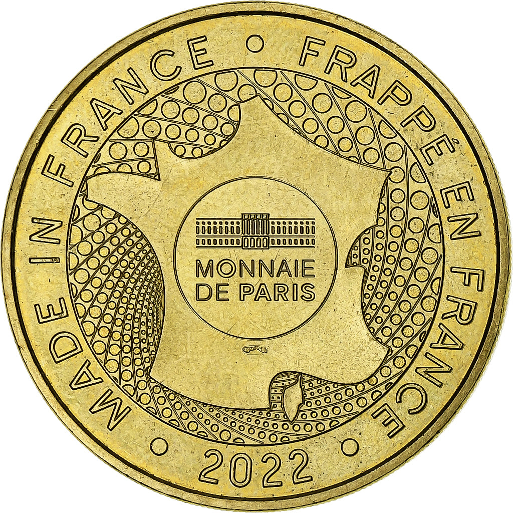 France, Token, 50/ Musée Airborne - Saint-Mère-Eglise, 2022, Copper-nickel