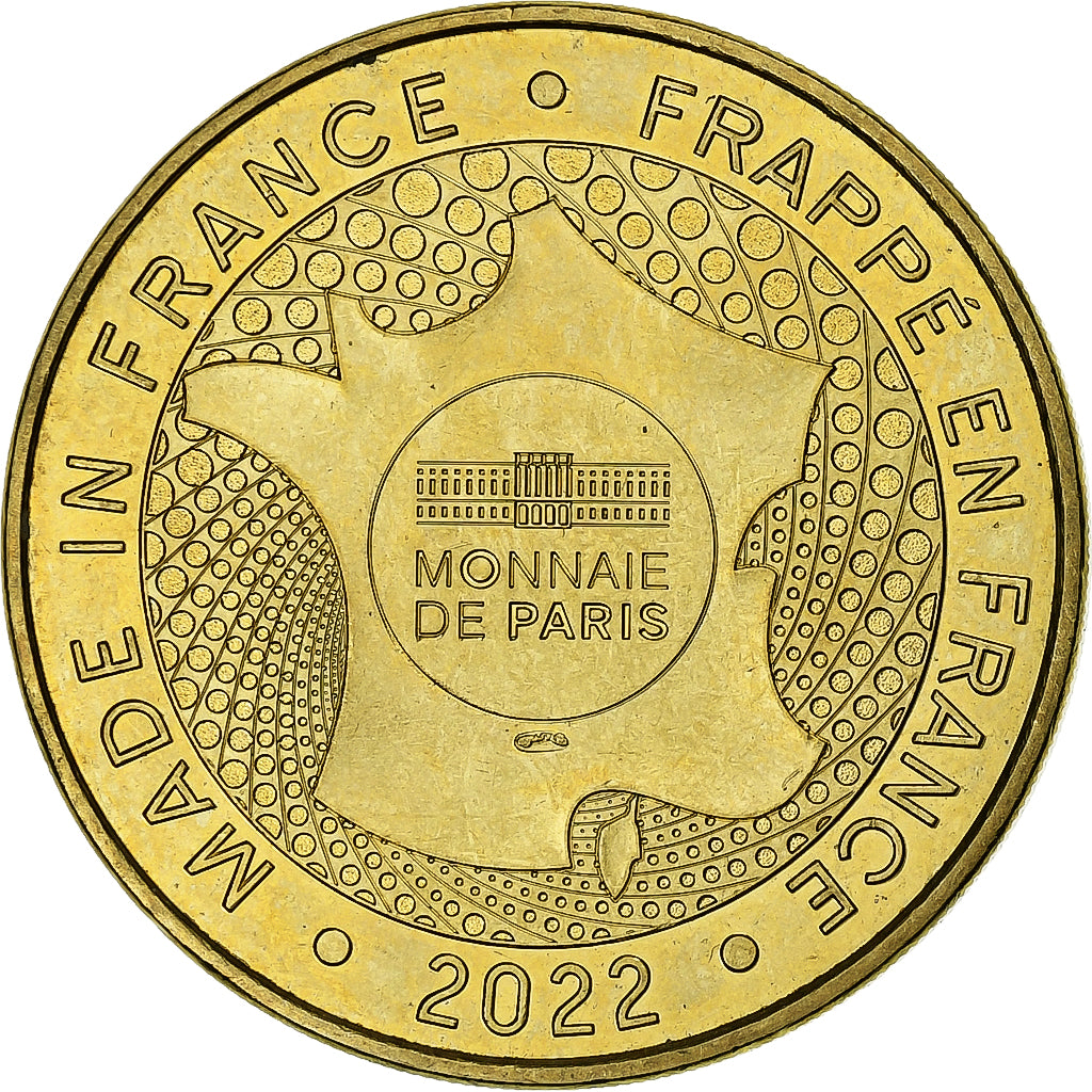 France, Token, Raid de Dieppe, Juno Beach, 2022, Copper-nickel Aluminium