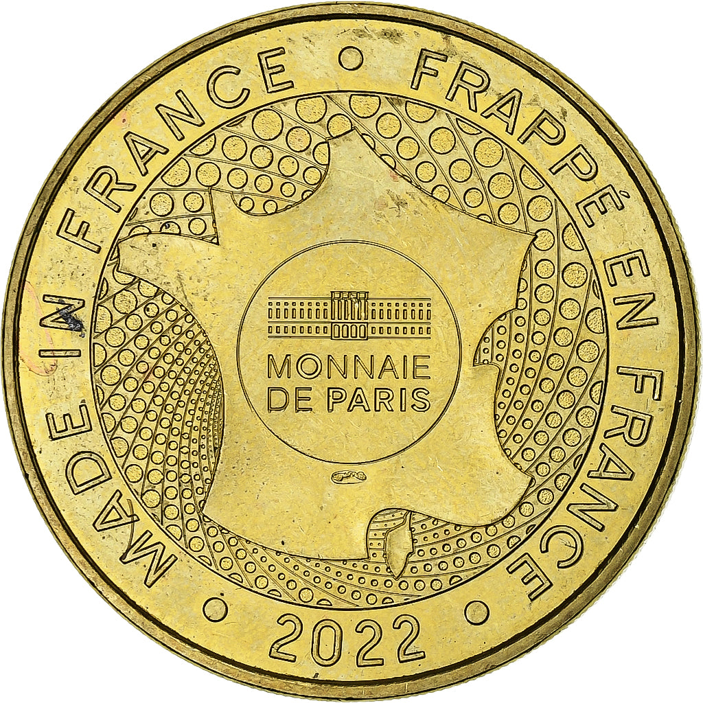 Frankreich, betaalpenning, Raid de Dieppe, Juno Beach, 2022, Copper-nickel