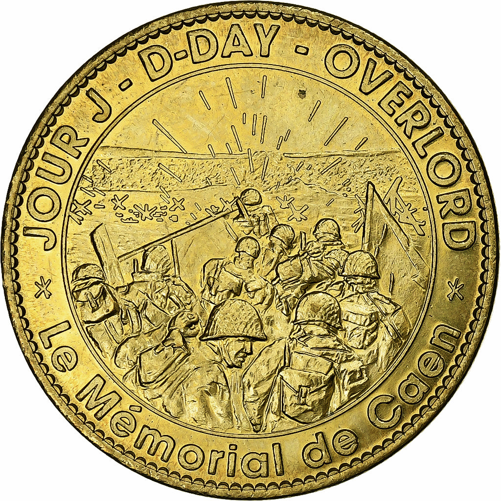 France, Token, D-Day - Opération Overlord, Copper-nickel Aluminium, Monnaie de