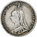 Moneta, Gran Bretagna, Victoria, 3 Pence, 1890, BB, Argento, KM:758