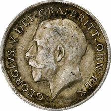 Grande-Bretagne, George V, 6 Pence, 1914, Londres, Argent, TTB+, KM:815