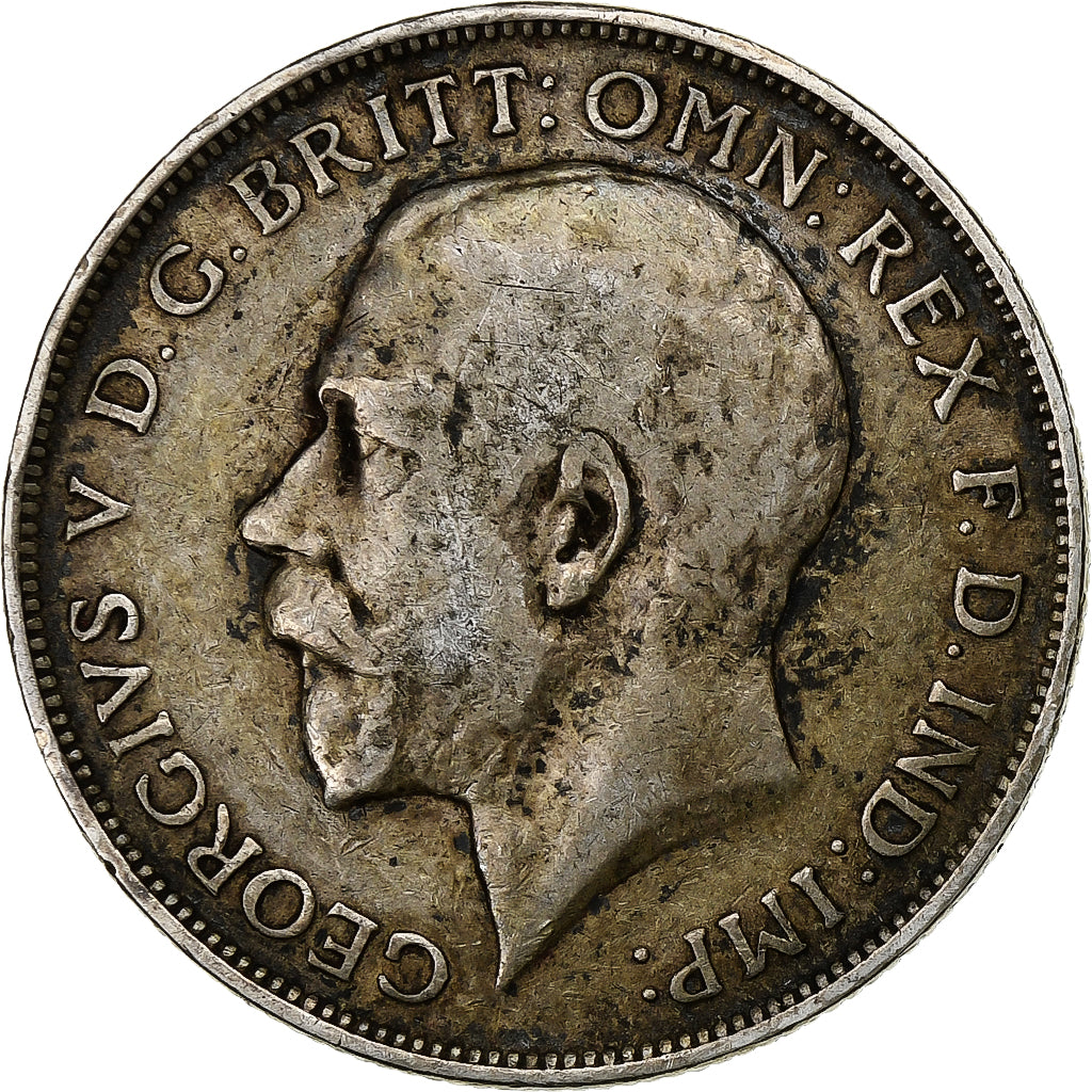 Great Britain, George V, Florin, 1914, Silver, EF(40-45), KM:817