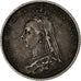 Great Britain, Victoria, 6 Pence, 1887, Silver, EF(40-45), KM:760