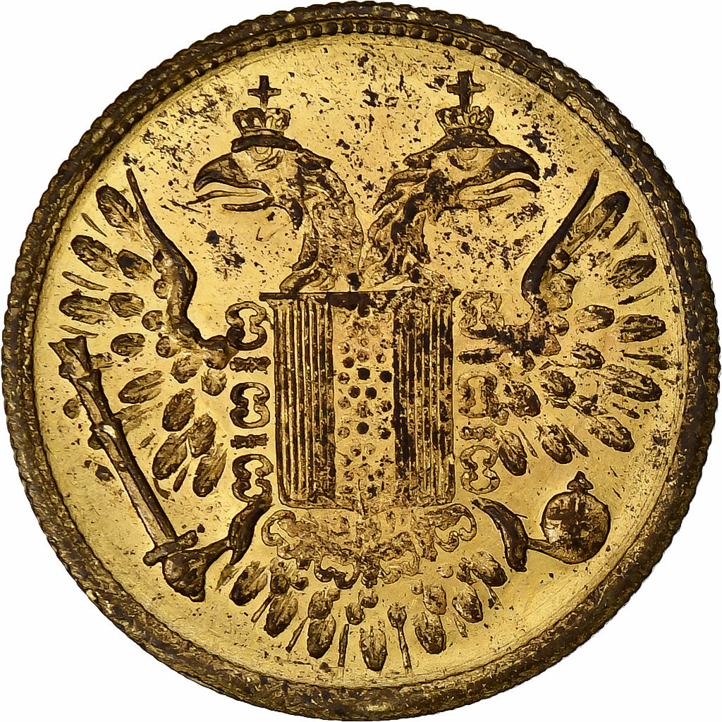 United Kingdom, betaalpenning, Victoria Regina, Messing, SS