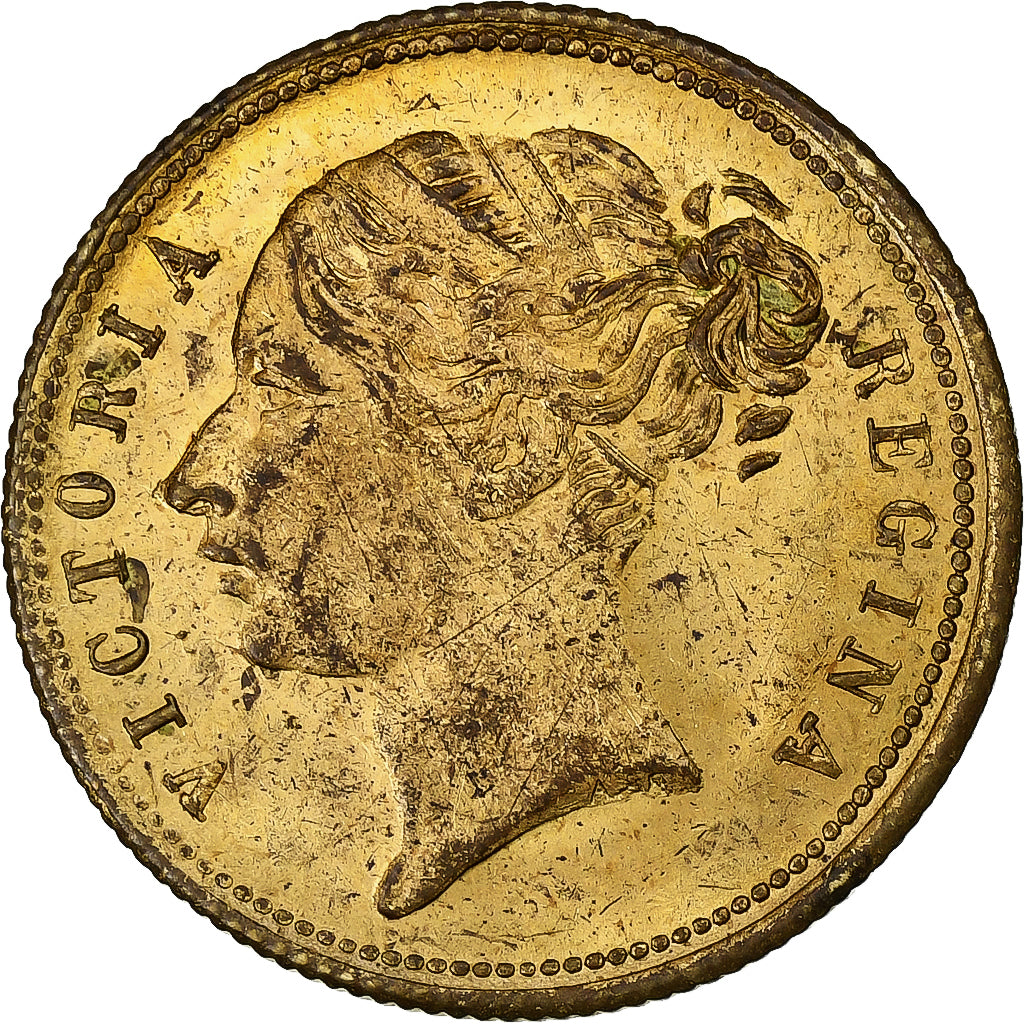 United Kingdom, betaalpenning, Victoria Regina, Messing, SS