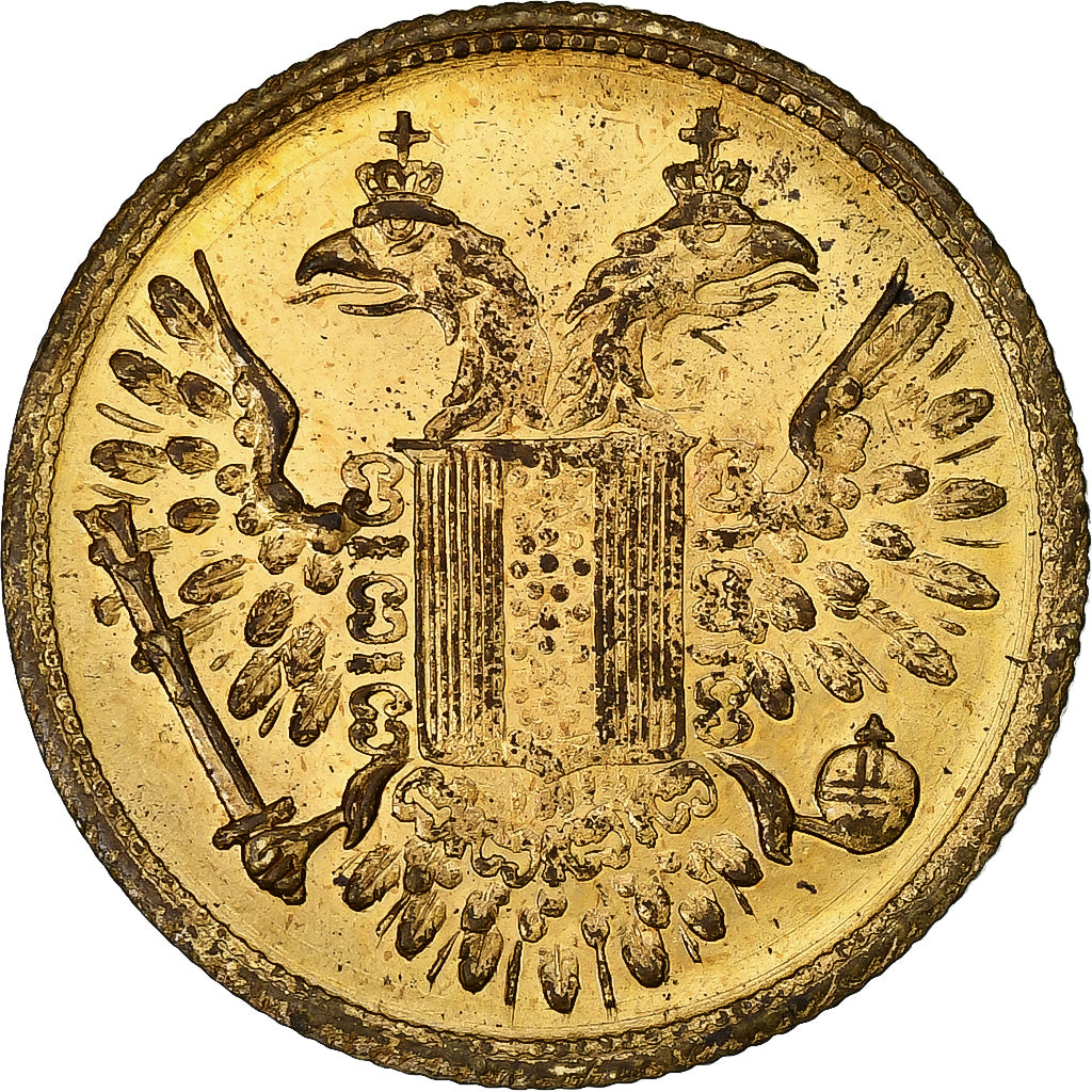 United Kingdom, betaalpenning, Victoria Regina, Messing, SS