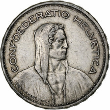 Svizzera, 5 Francs, 1931, Bern, Argento, BB, KM:40