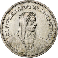 Switzerland, 5 Francs, 1952, Bern, Silver, AU(50-53), KM:40
