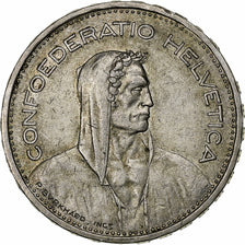 Switzerland, 5 Francs, 1933, Bern, Silver, AU(55-58), KM:40