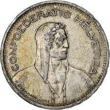 Switzerland, 5 Francs, 1940, Bern, Silver, EF(40-45), KM:40