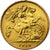 Grã-Bretanha, George V, 1/2 Sovereign, 1913, Dourado, EF(40-45), KM:819