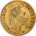 França, Napoleon III, 10 Francs, 1862, Paris, Dourado, VF(30-35), Gadoury:1015