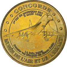 France, Jeton, Le Bourget - Musée de l'Air et de l'Espace - Le  Concorde, 2005