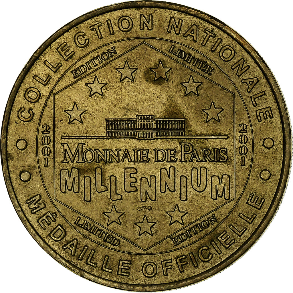 France, Token, Océanopolis, Brest, 2001, Copper-nickel Aluminium, EF(40-45)