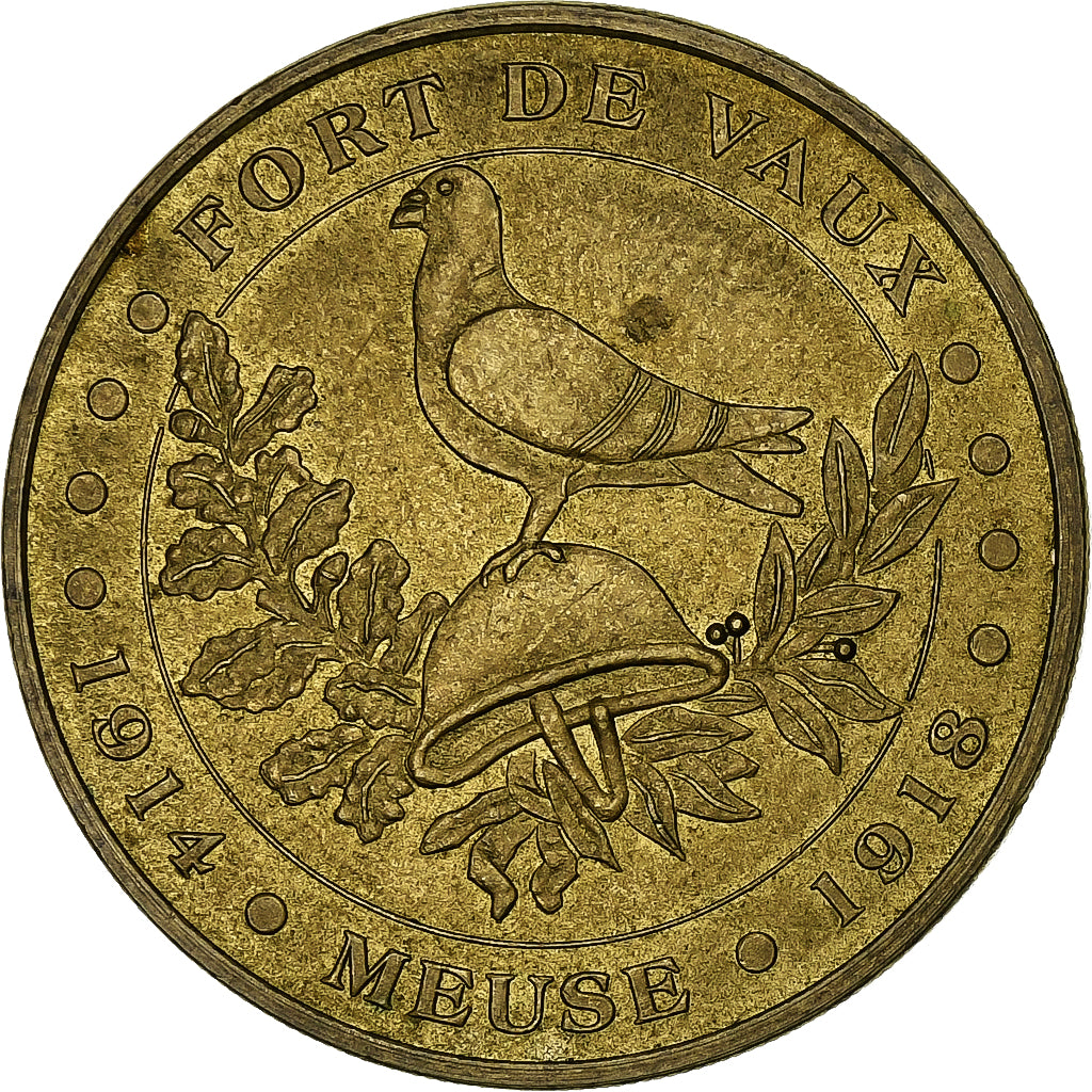 Frankreich, betaalpenning, Vaux-devant Damloup - Fort de Vaux, 2008