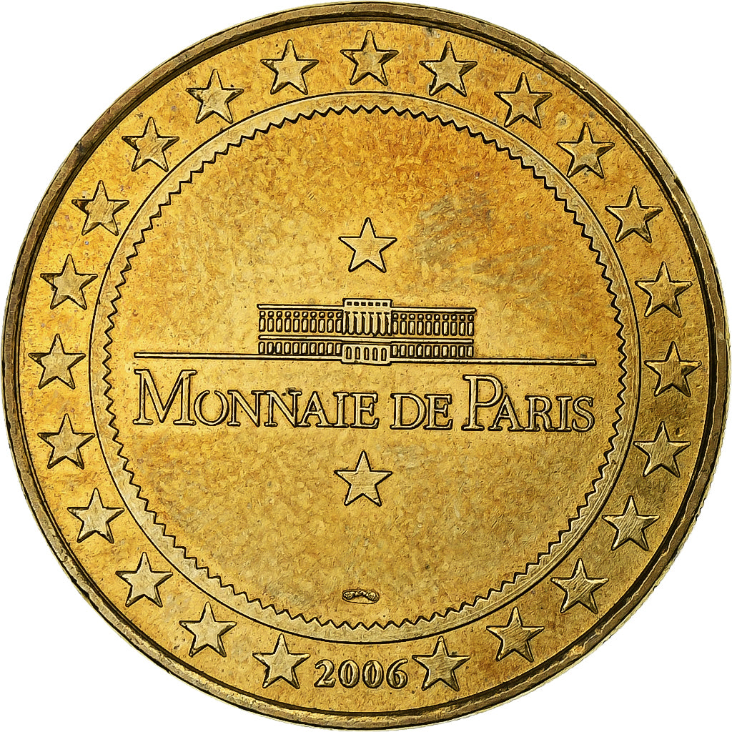 France, Token, Tarascon - Parc préhistoire - Bison, 2006, Copper-nickel