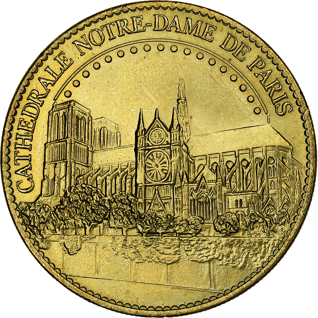 France, Token, Paris - Cathédrale Notre Dame de Paris, 2014, Copper-nickel