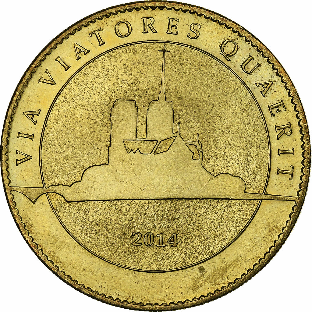 France, Token, Paris - Cathédrale Notre Dame de Paris, 2014, Copper-nickel