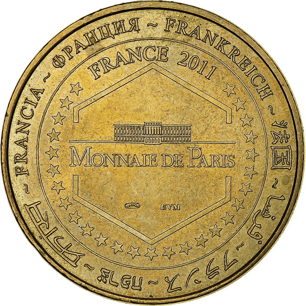 Francia, ficha, 86/ Futuroscope - Kinémax, 2011, Rame-nichel-alluminio, Monnaie